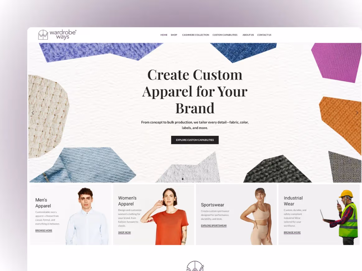 WardrobeWays - Apparel decoration & fulfillment
